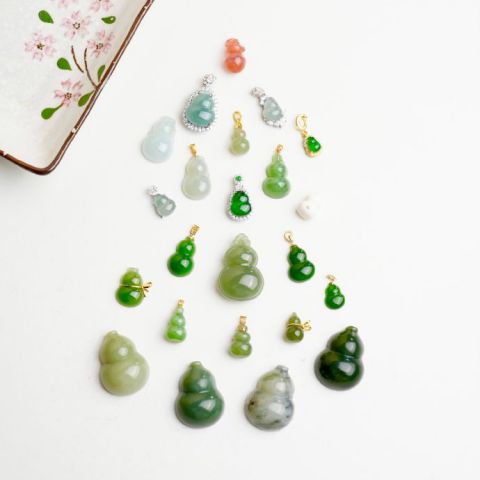 🔥1元起拍!!葫芦合集来啦!!和田玉,翡翠,南红,蜜蜡,猛犸牙等等都有!