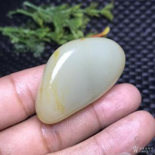 和田玉籽料挂件37克